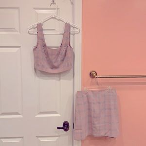 re:named skirt set, size medium